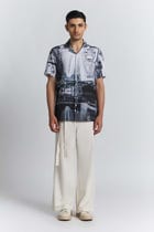 City Perspective Print Shirt view 2