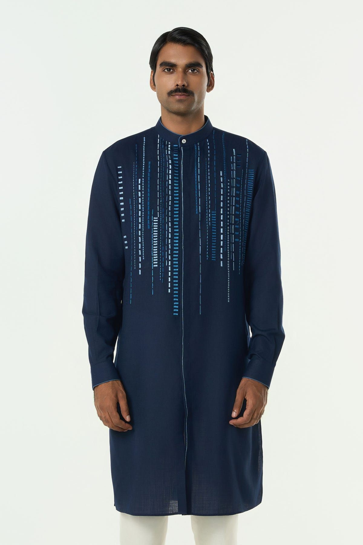 Lume City Kurta - Navy Blue - image 1