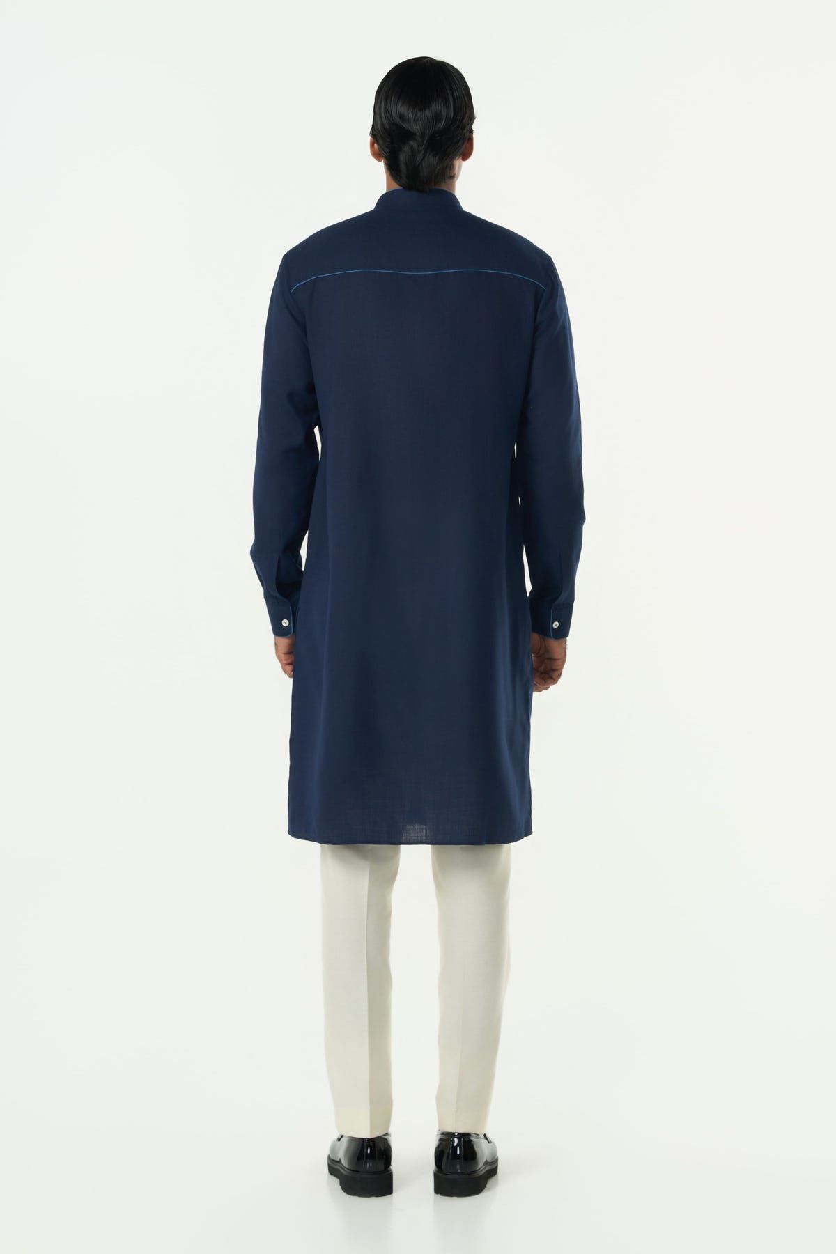 Lume City Kurta - Navy Blue - image 4