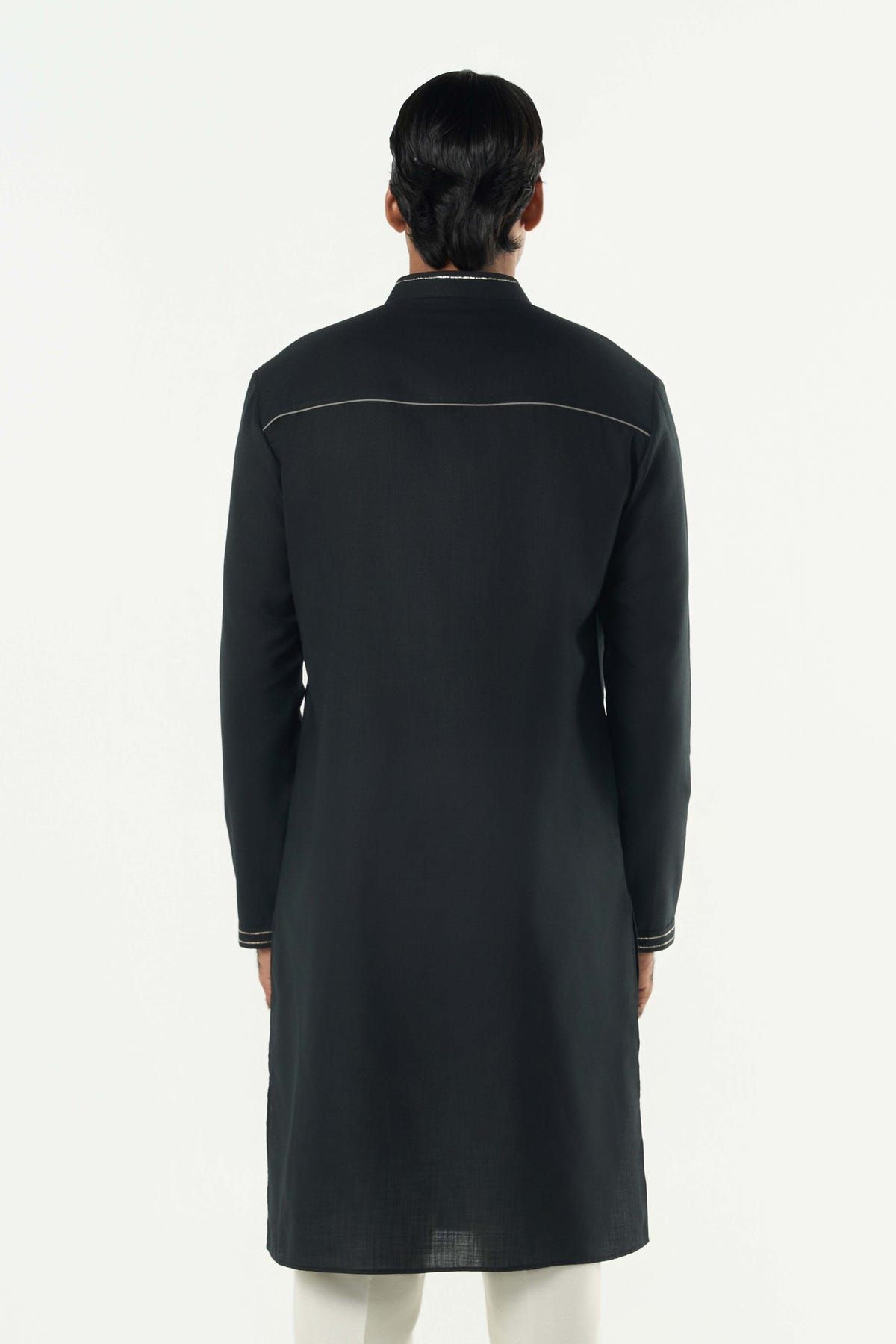 City Pulse Kurta - Black - image 2