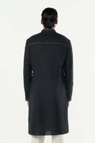 City Pulse Kurta - Black view 2
