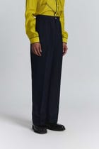 Blue Elastic Waist Band Pants view 3