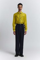Blue Elastic Waist Band Pants view 5