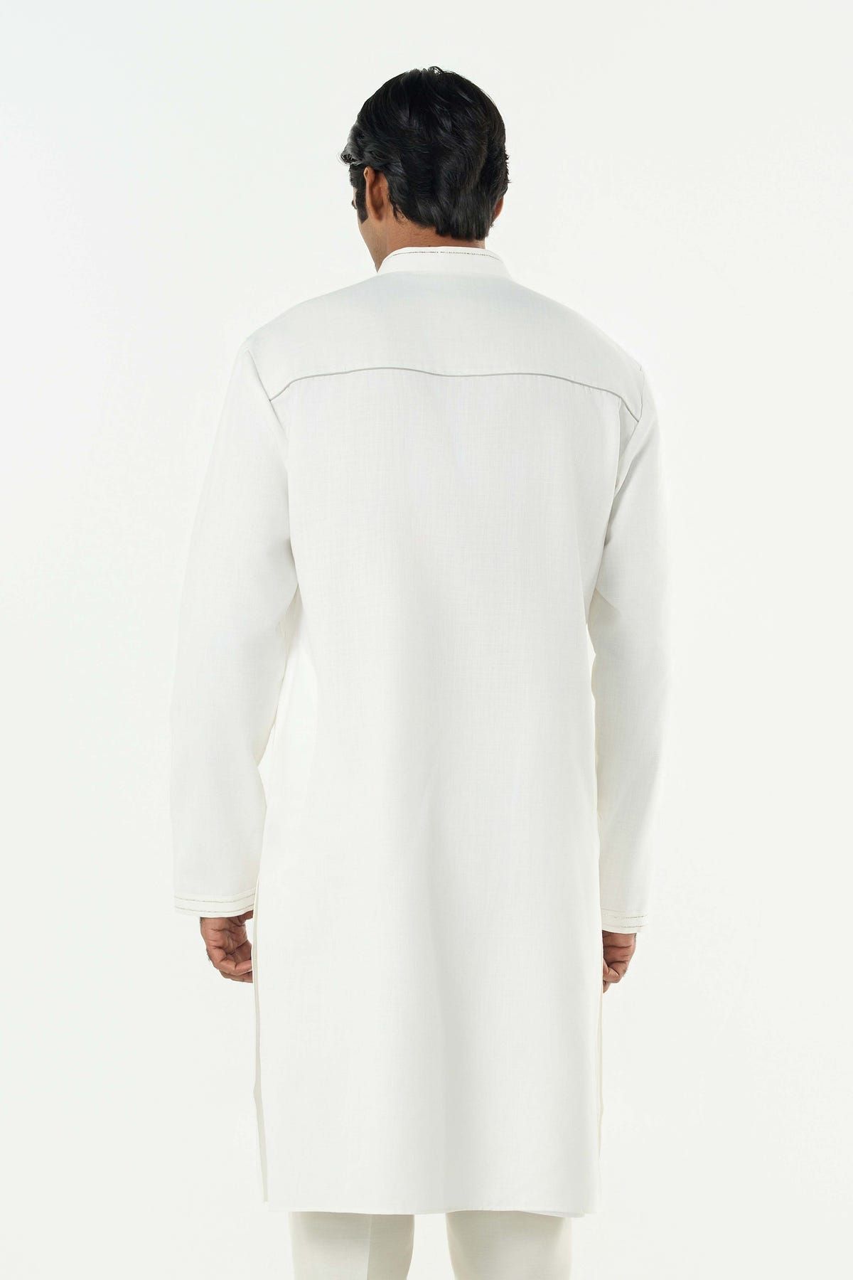 City Pulse Kurta - Off White - image 2