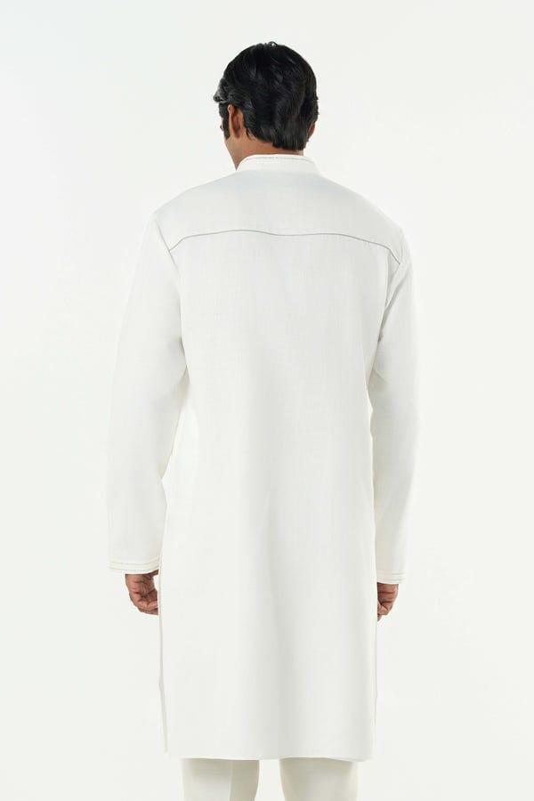 Line out Line — City Pulse Kurta - Off White