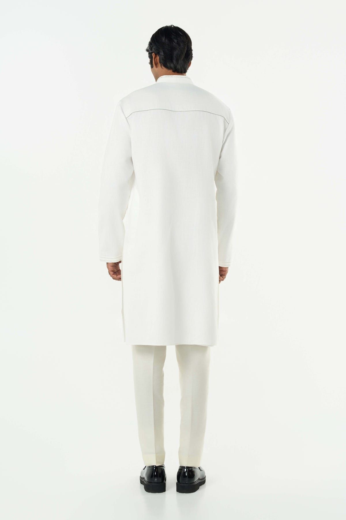 City Pulse Kurta - Off White - image 4