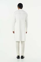 City Pulse Kurta - Off White view 4