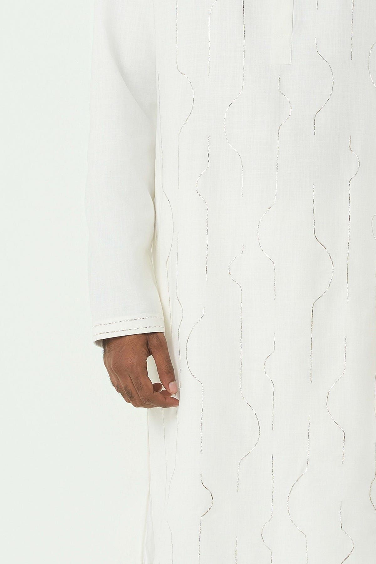 City Pulse Kurta - Off White - image 6