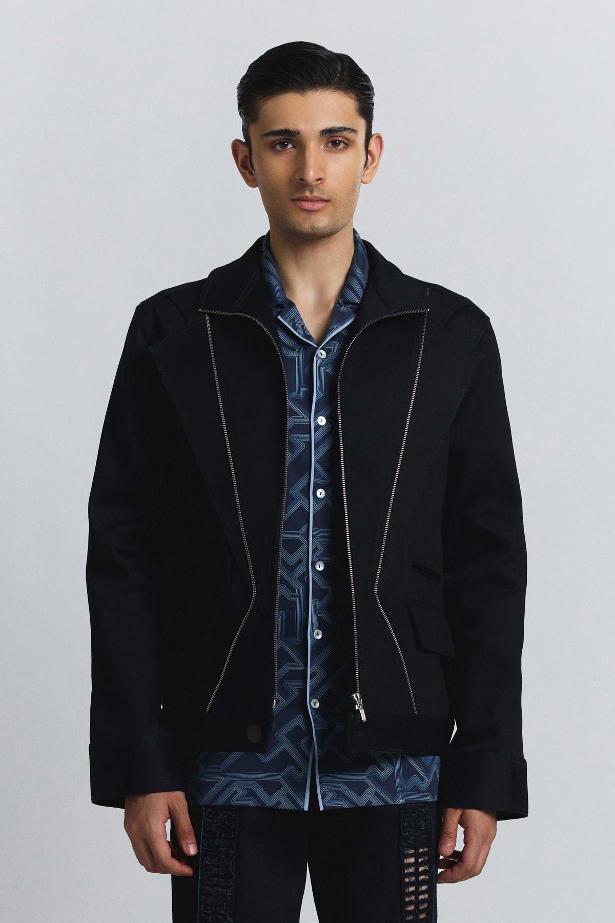 Torque Denim Bomber - image 1