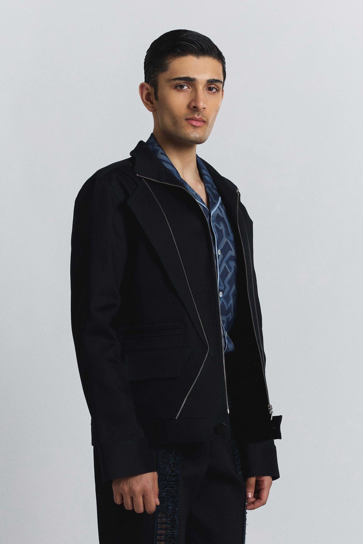 Torque Denim Bomber - image 3