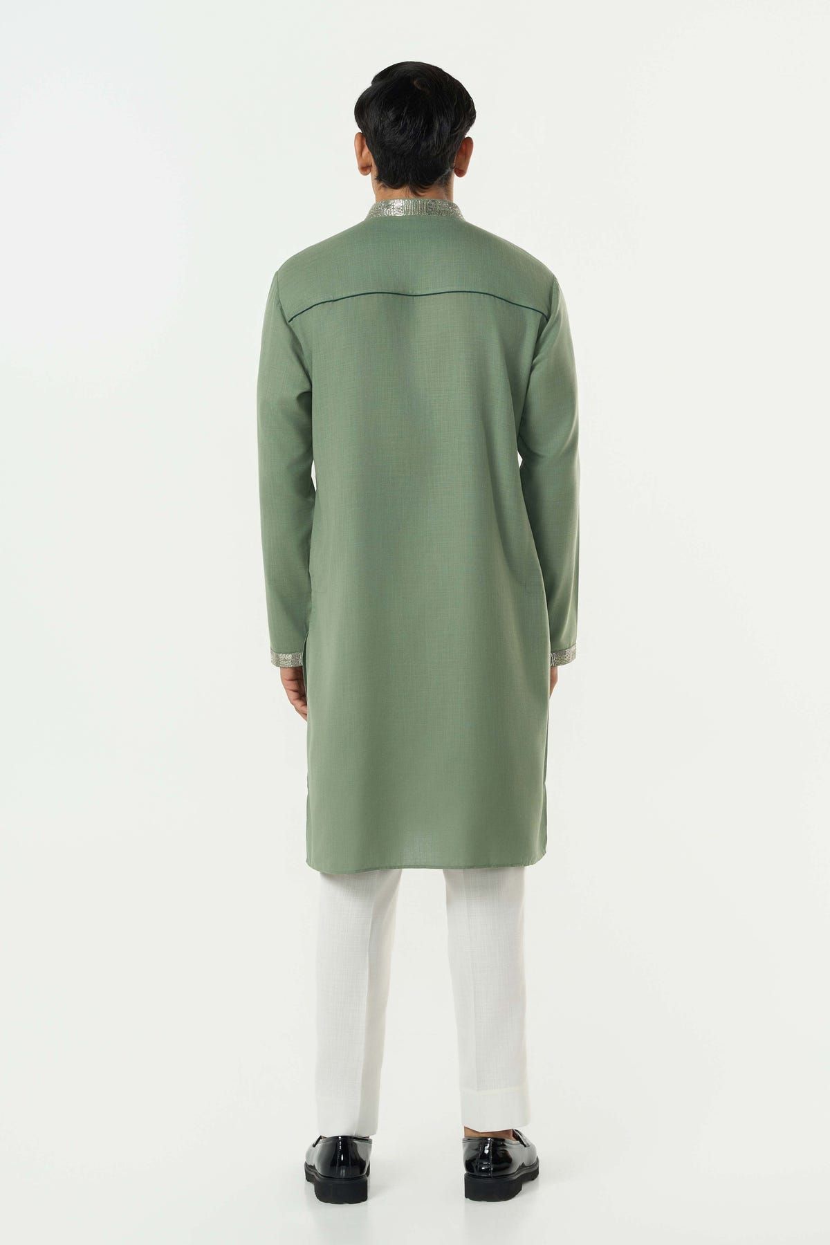 Alluro Kurta - Sage Green - image 4
