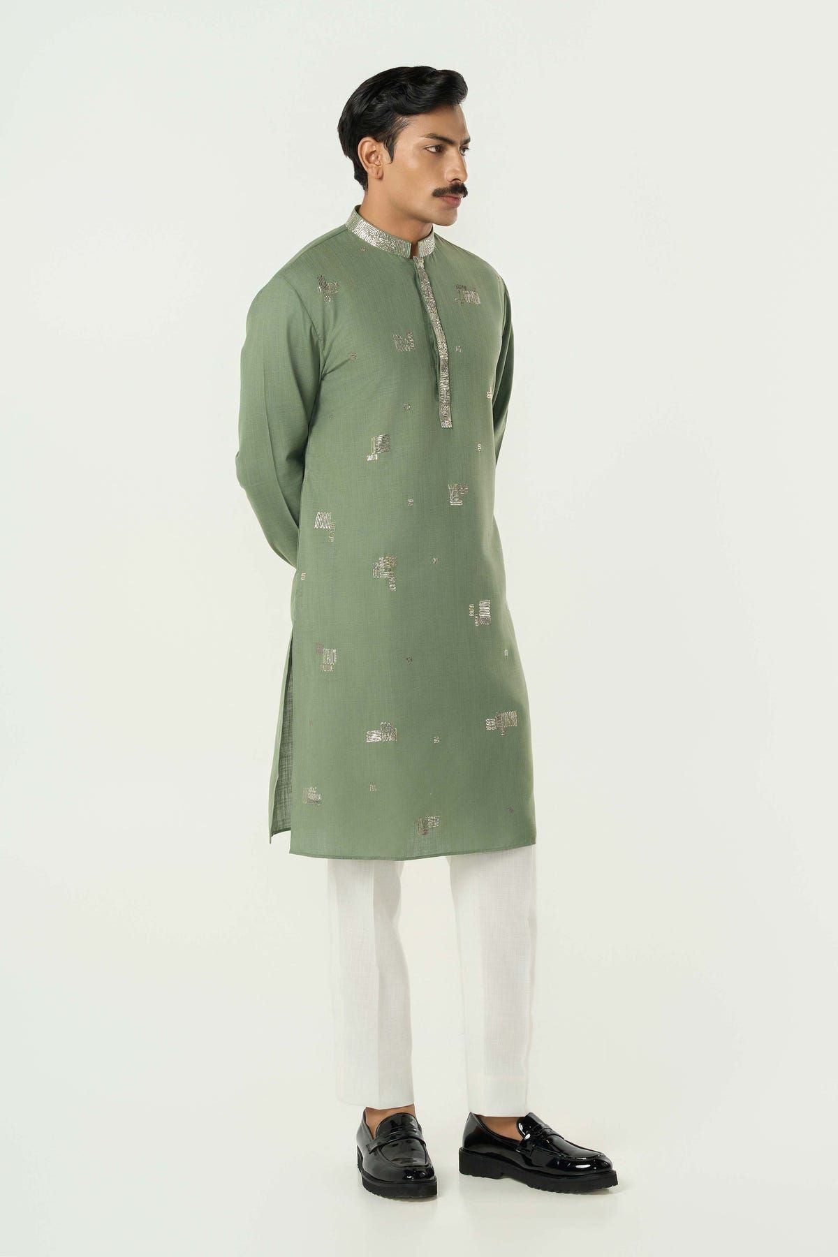 Alluro Kurta - Sage Green - image 5