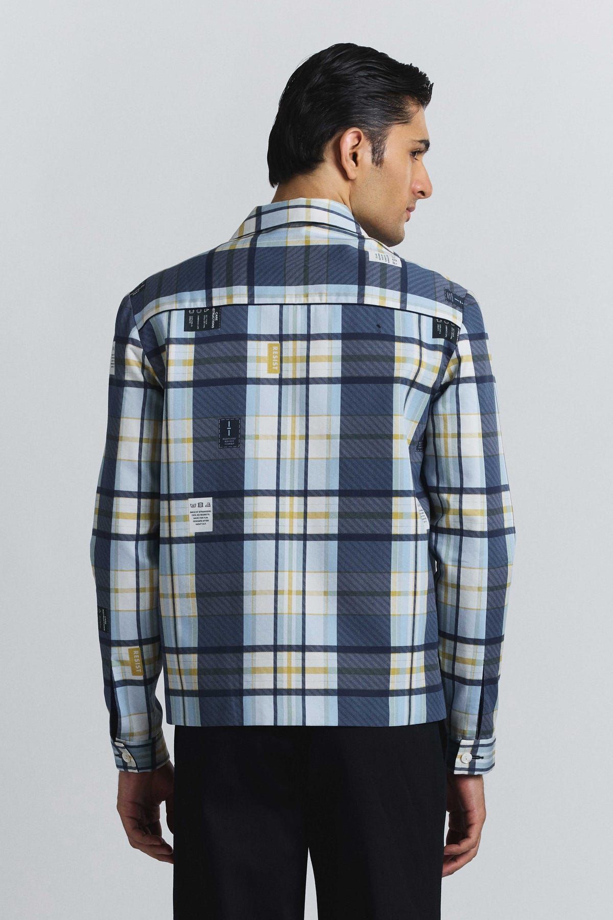 Vintage Checkered Shacket - image 2