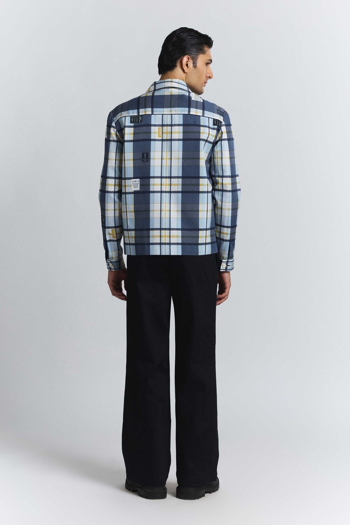 Vintage Checkered Shacket - image 4