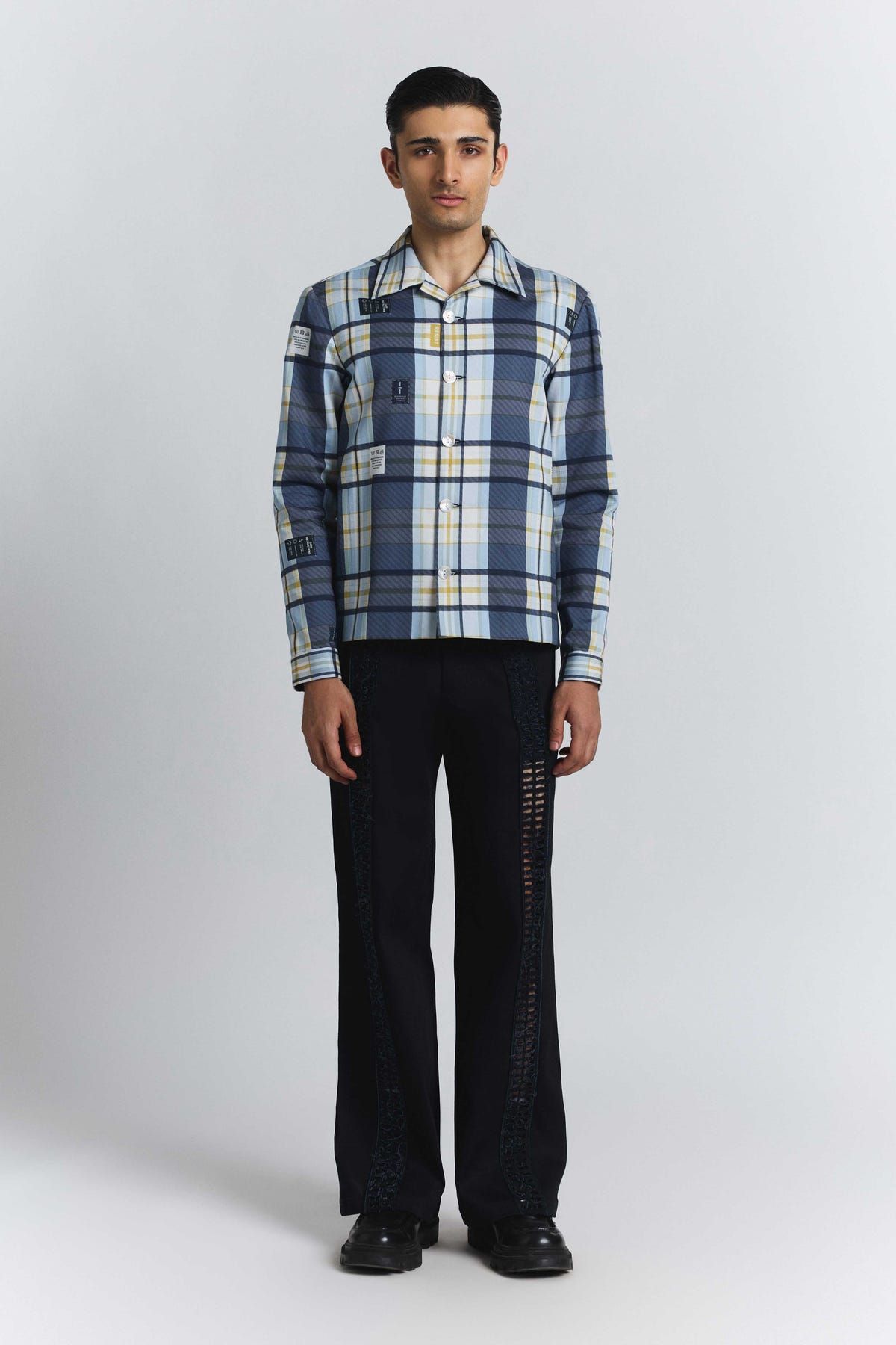 Vintage Checkered Shacket - image 5