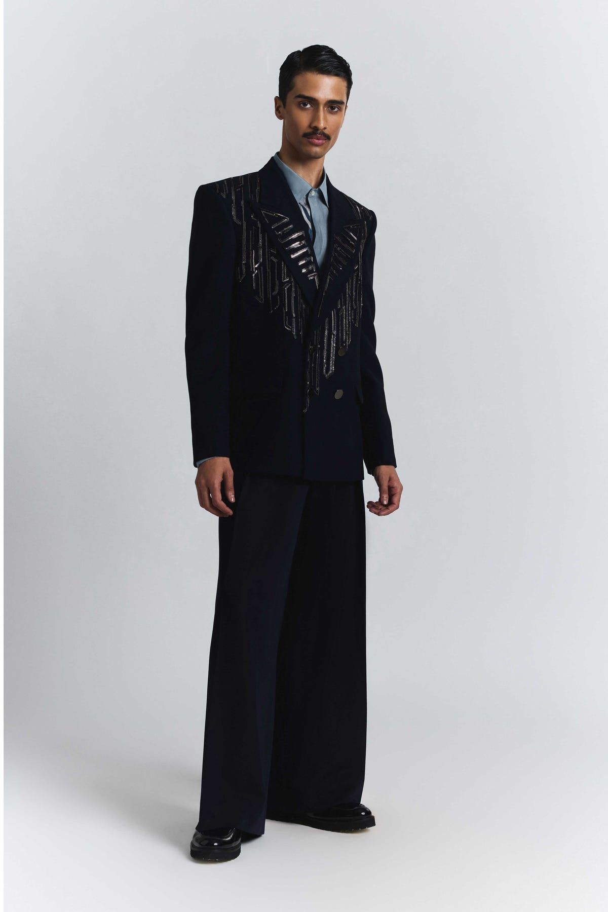 Shard Double-Breasted Blazer - image 5