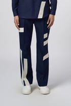 Linear Patch Pants Midnight view 1