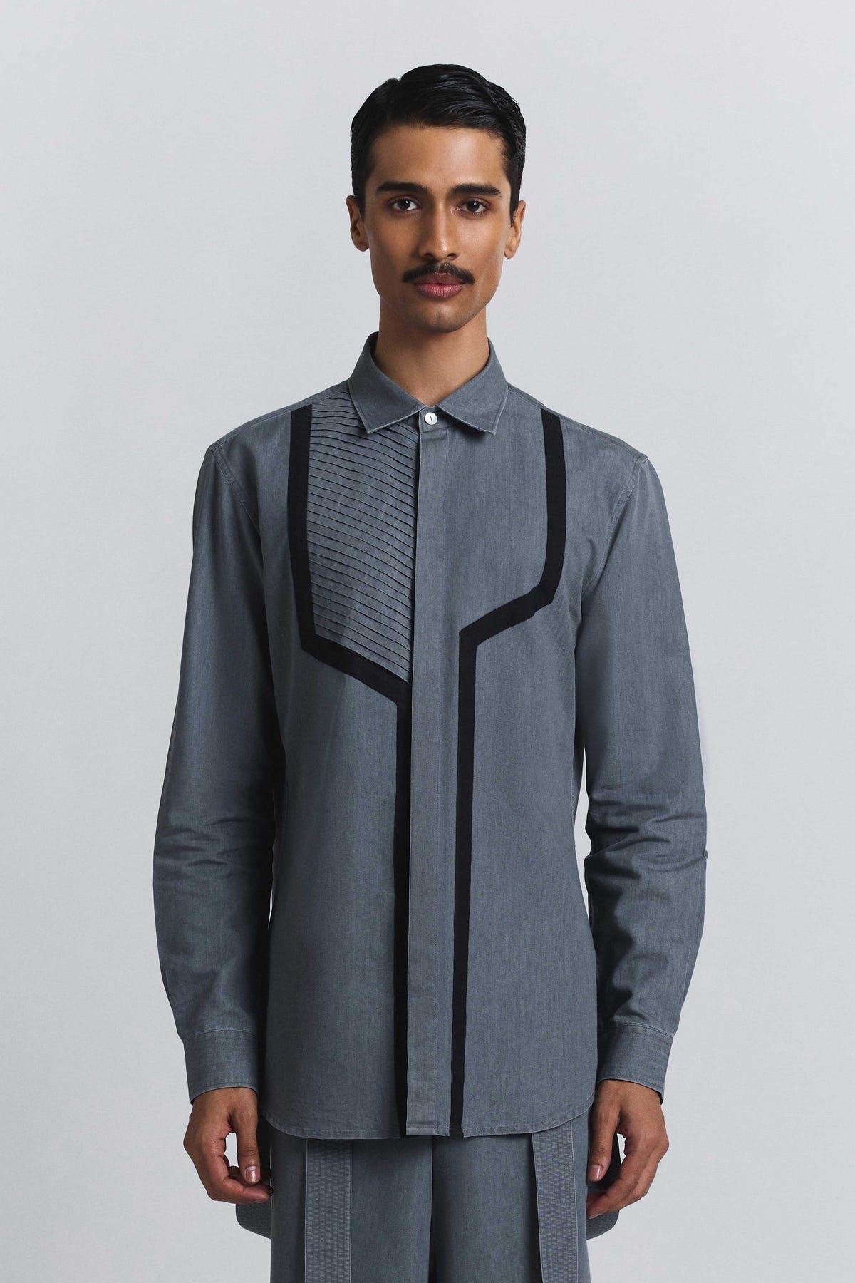 Circuit Pleat Shirt - image 1