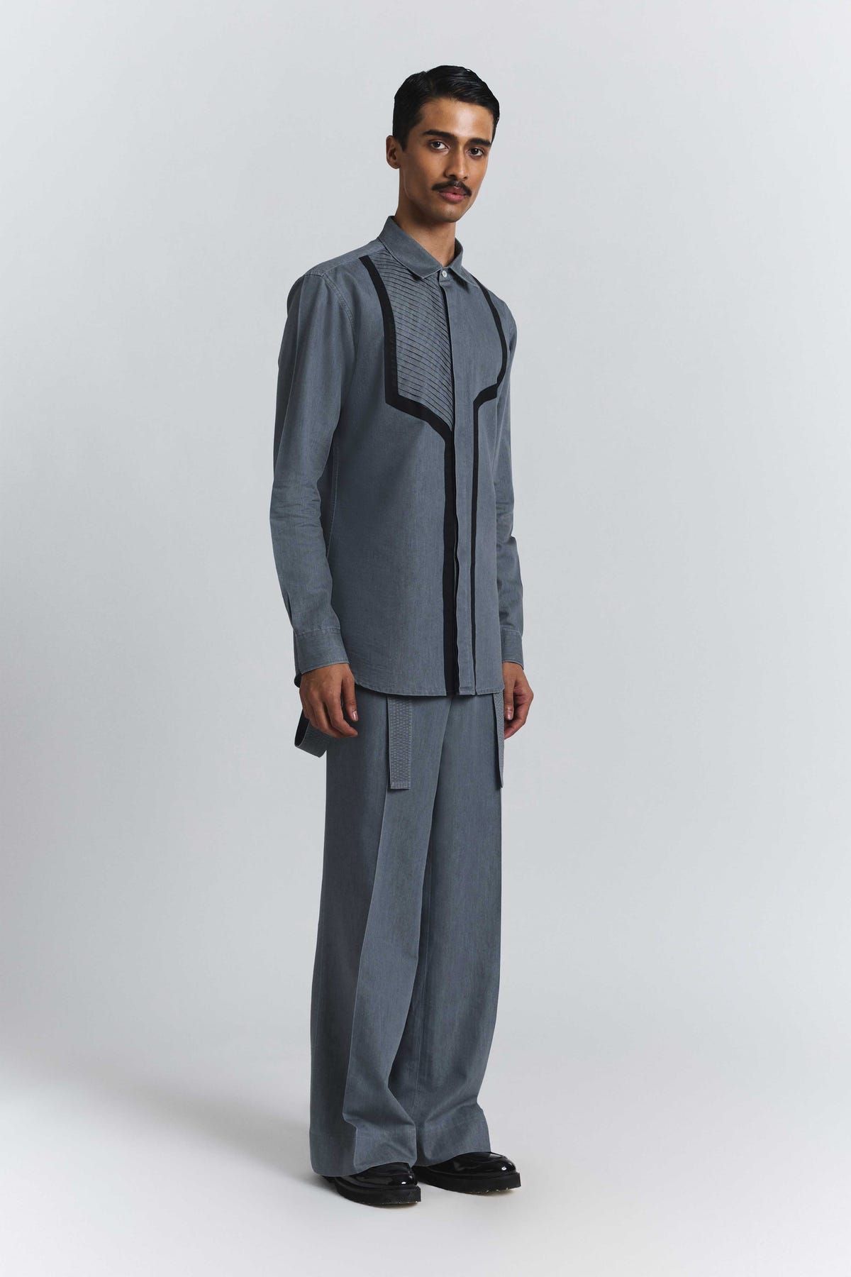 Circuit Pleat Shirt - image 3