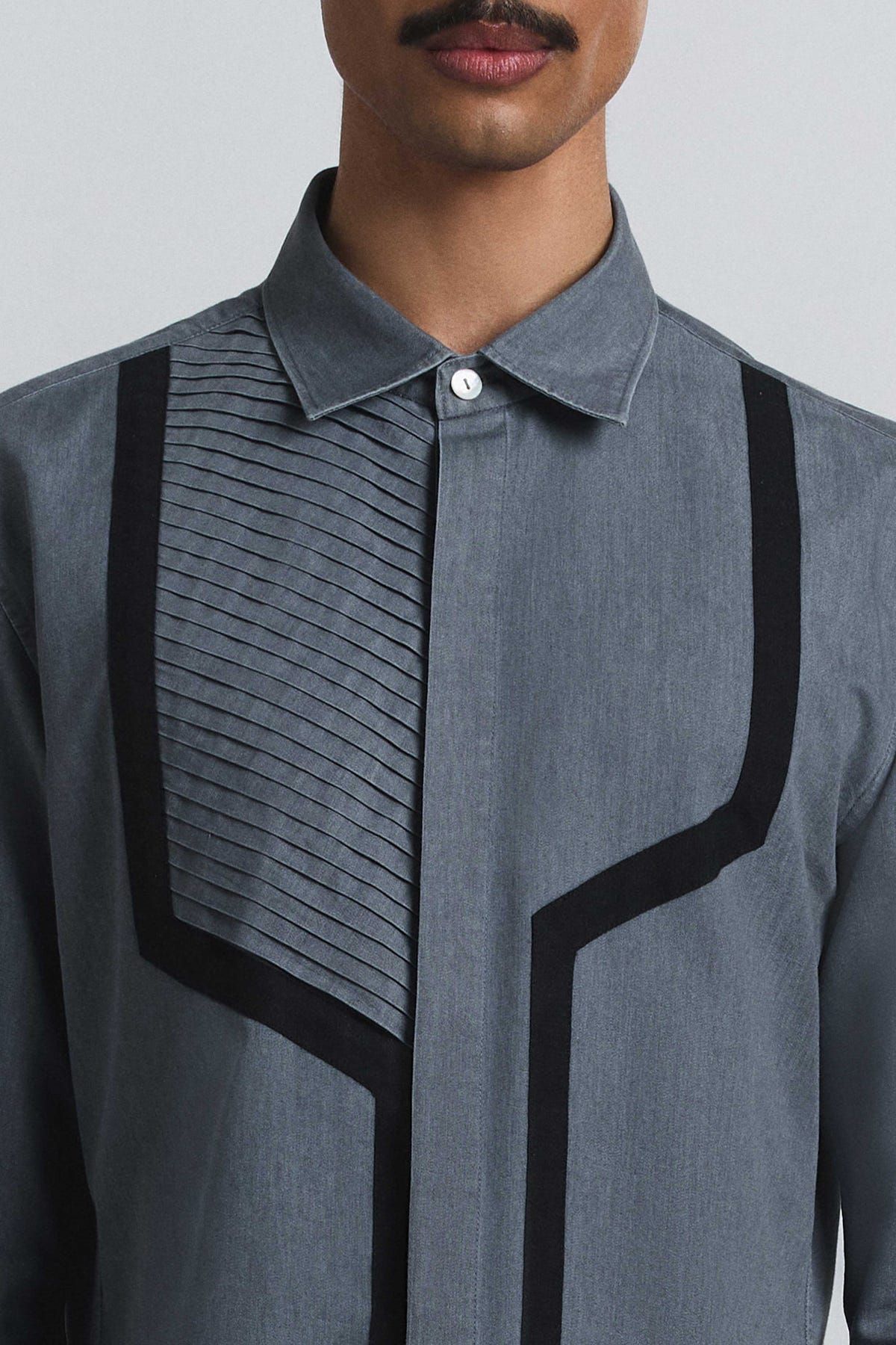 Circuit Pleat Shirt - image 6