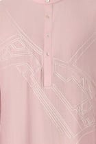 Avenue Kurta - Pastel Pink view 6