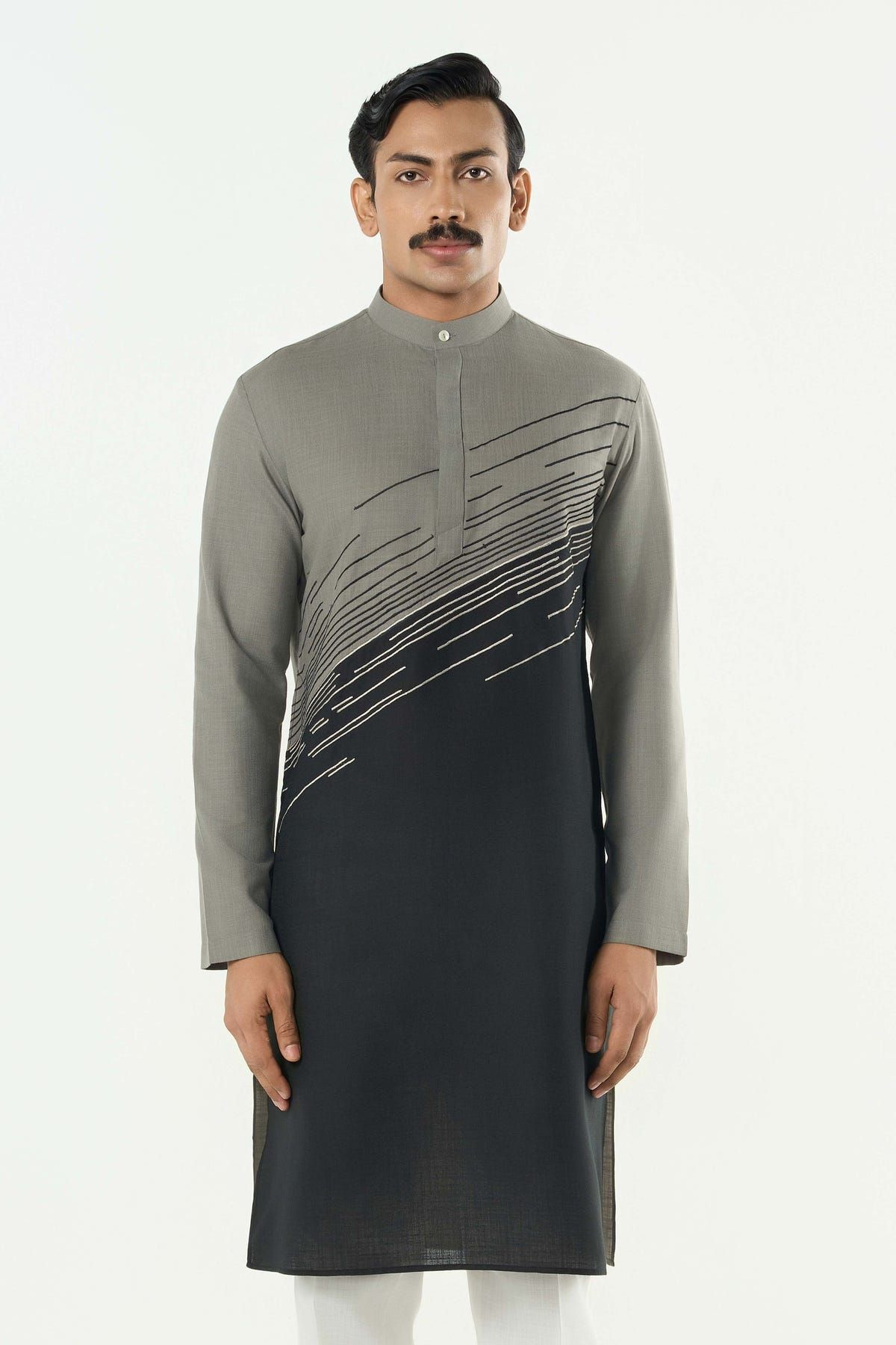 Hyperdrive Kurta - Grey - image 1