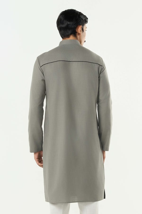 Line out Line — Hyperdrive Kurta - Grey