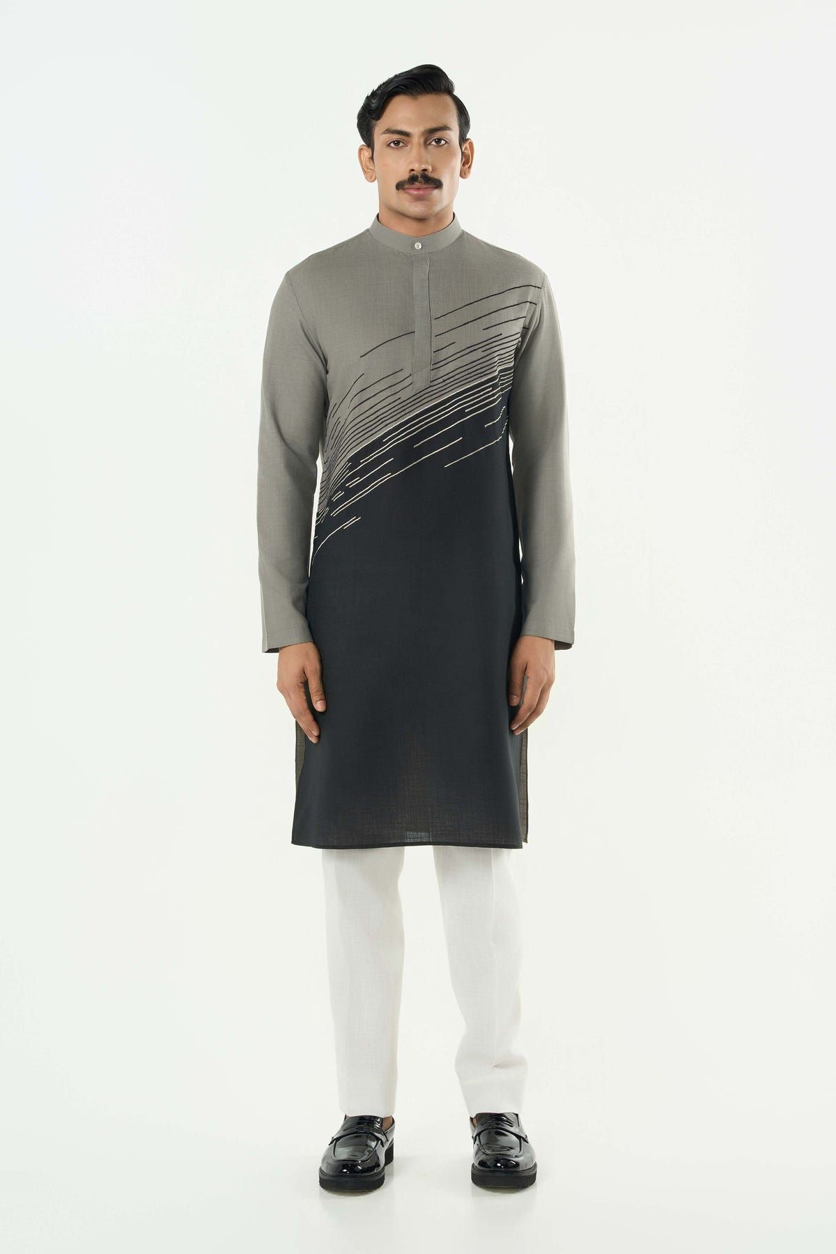 Hyperdrive Kurta - Grey - image 3