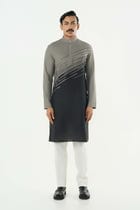 Hyperdrive Kurta - Grey view 3