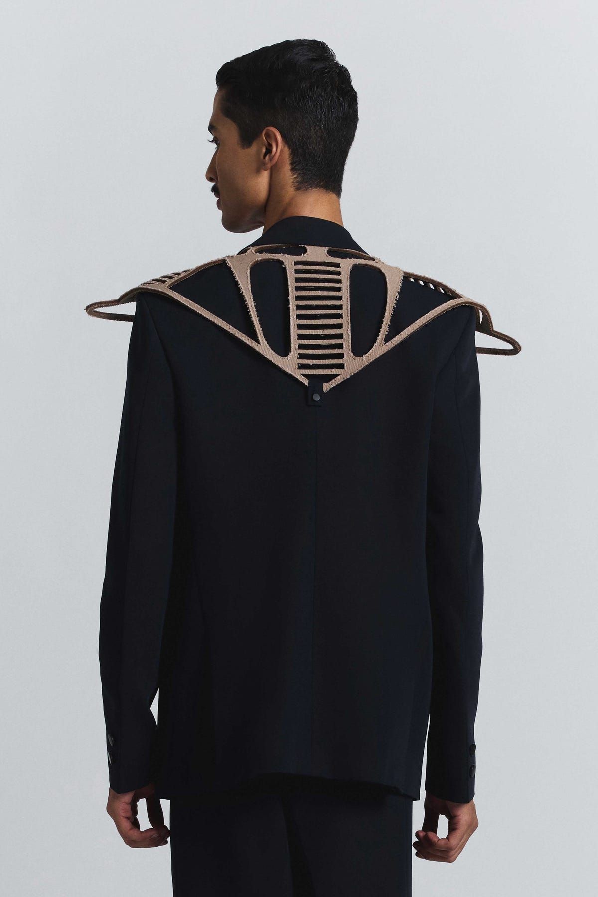 Laser Cut Panel Blazer - image 2