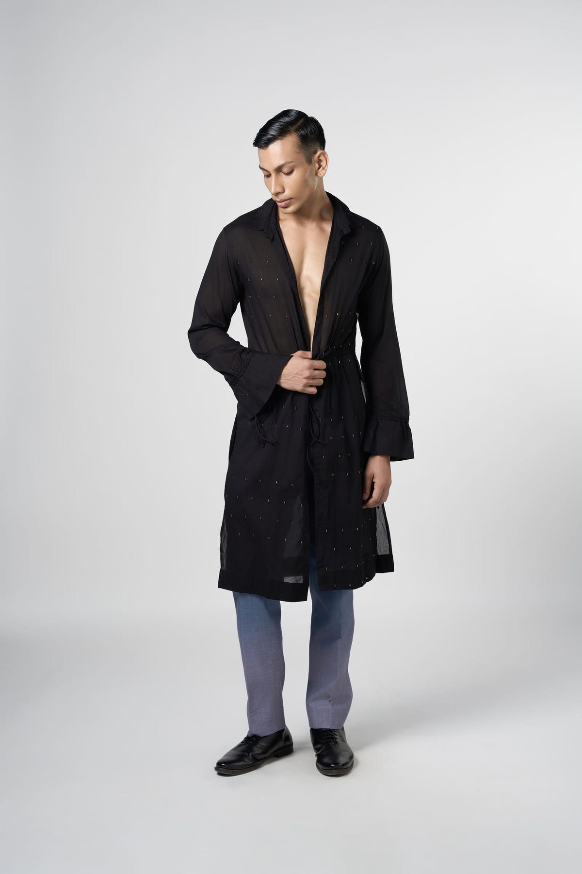 Night Sparkle Mul Long Shirt - image 2