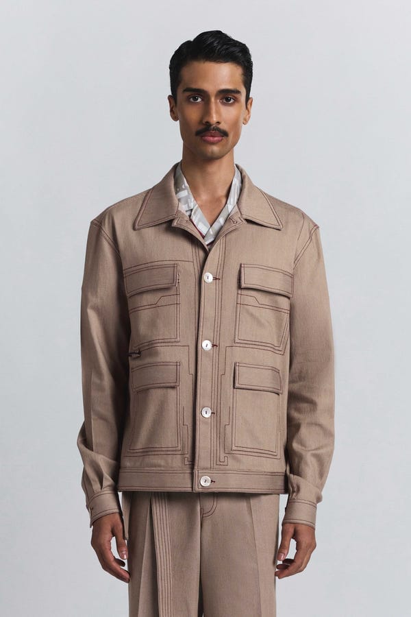 Line out Line — Zoning Grid Utility Jacket