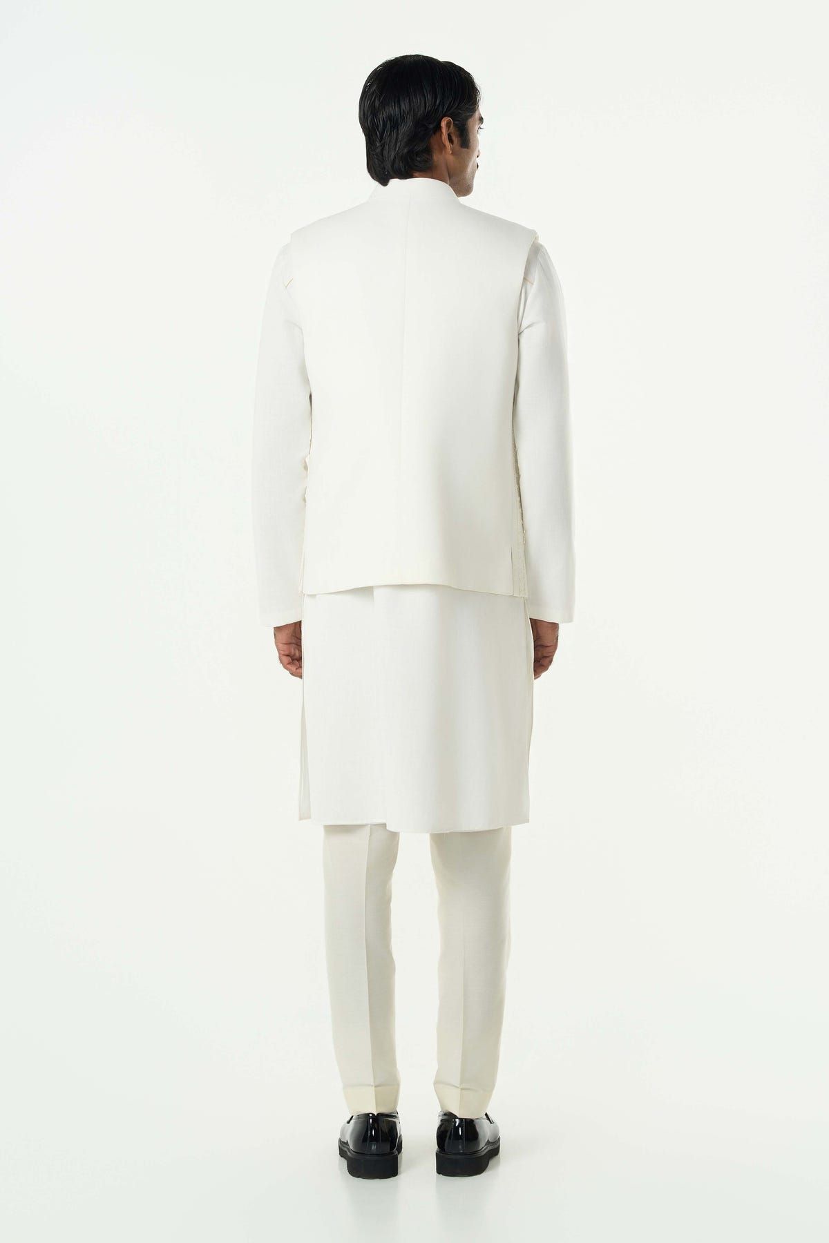 Grill Grid Bandi Jacket Set - Off White - image 2