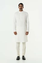 Grill Grid Bandi Jacket Set - Off White view 5