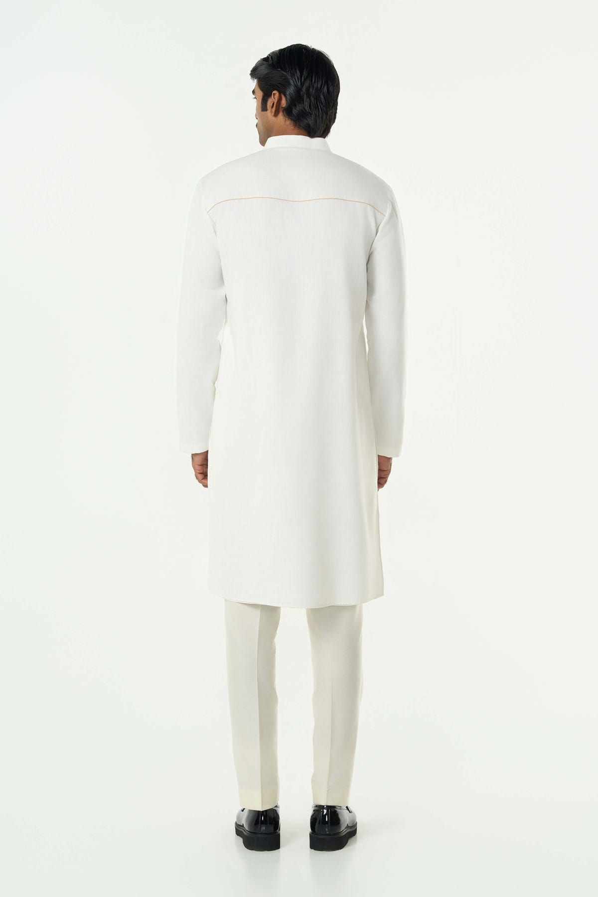 Grill Grid Bandi Jacket Set - Off White - image 6