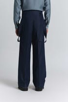 Structured Suspender Trousers view 2