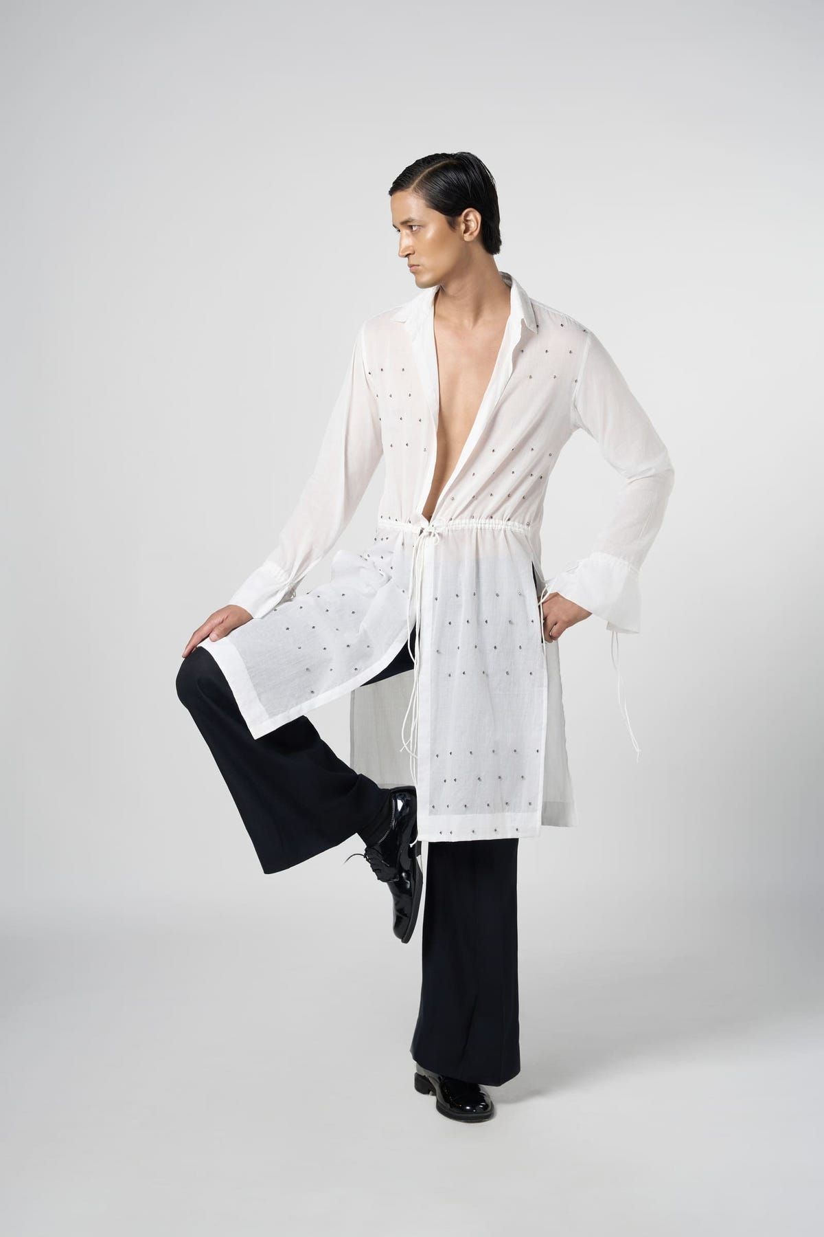 Day Sparkle Mul Long Shirt - image 5