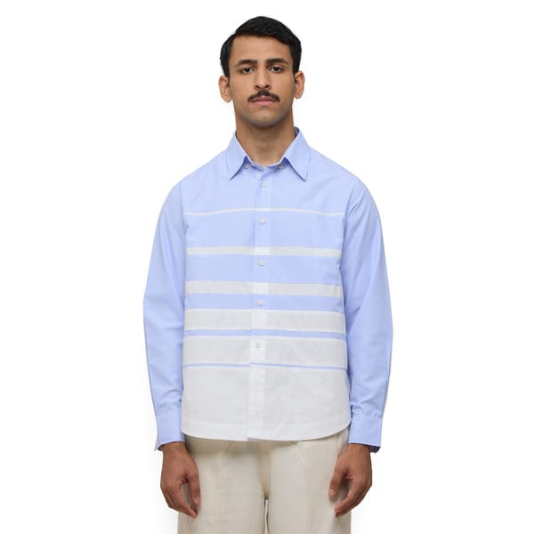 MARGN — Chromatic Cell Shirt- BL