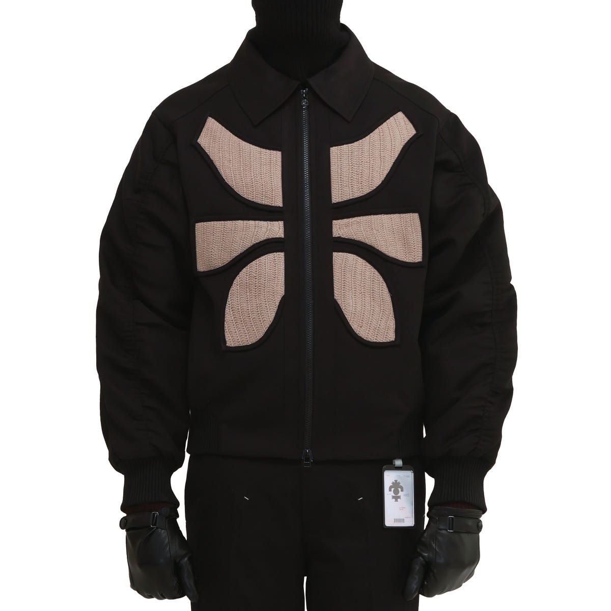 VERTEBRAE BOMBER JACKET- BL - image 4