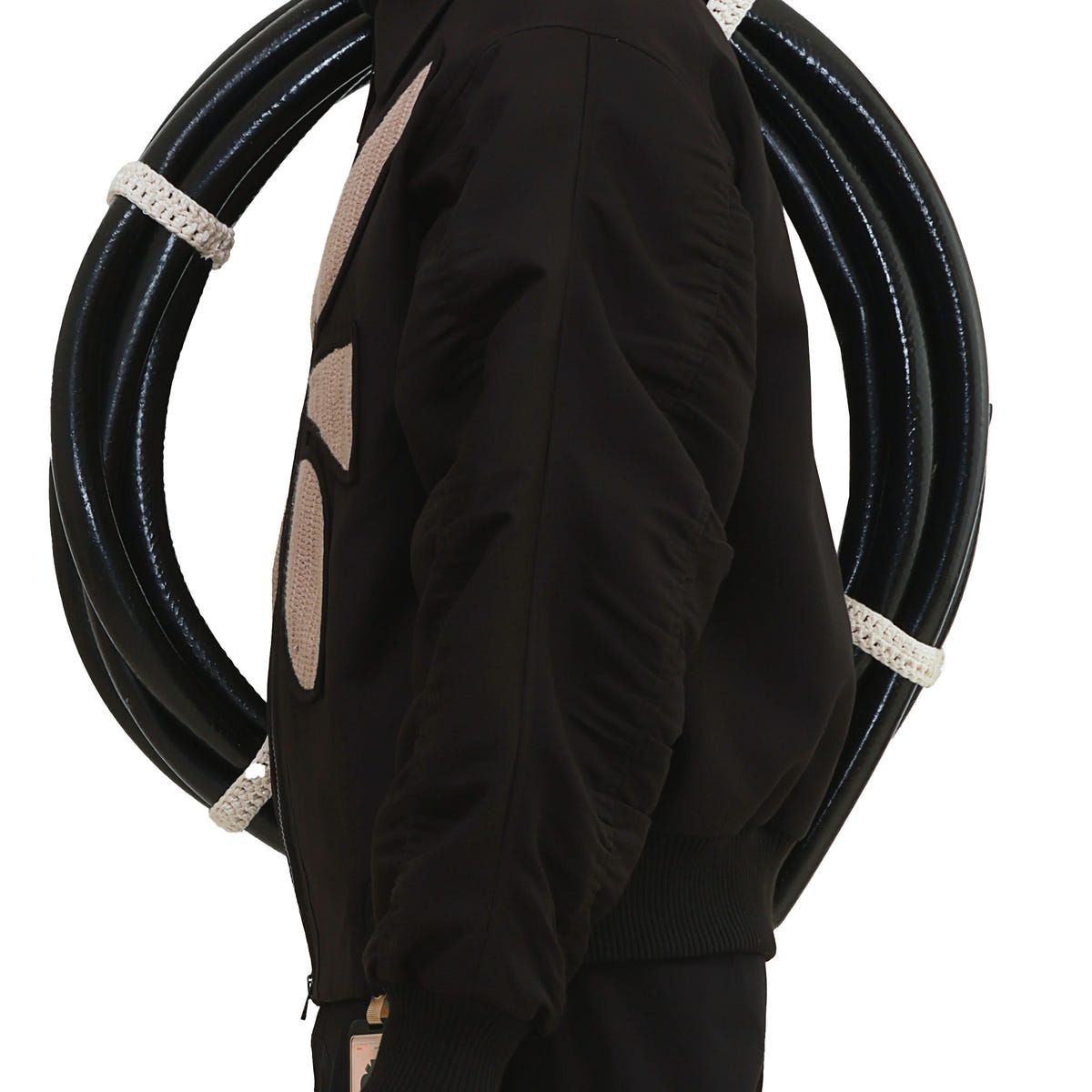VERTEBRAE BOMBER JACKET- BL - image 6