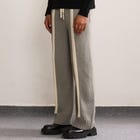 Fibula Striped Hand-knitted Trousers- Grey view 2