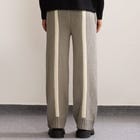 Fibula Striped Hand-knitted Trousers- Grey view 4