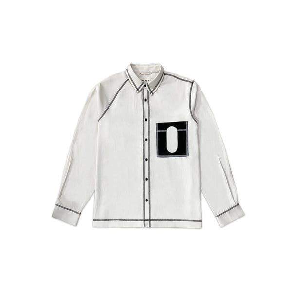 MARGN — Canopy Denim Shirt- Full Sleeves - OW