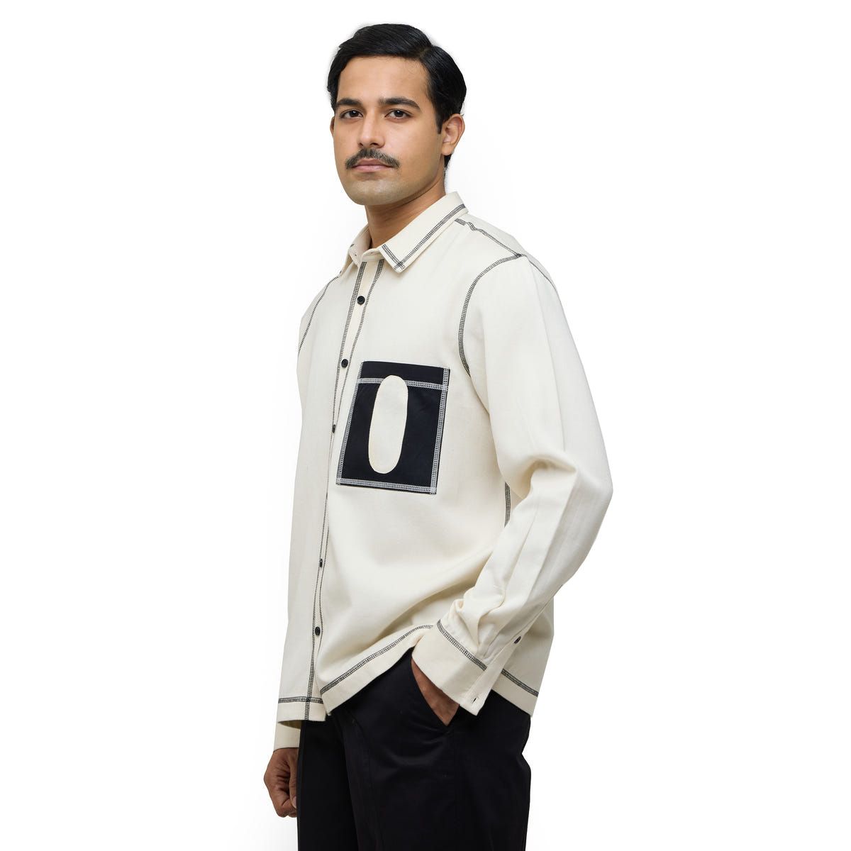 Canopy Denim Shirt- Full Sleeves - OW - image 3