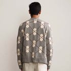 DNA Argyle Hand-Knitted Sweater view 3