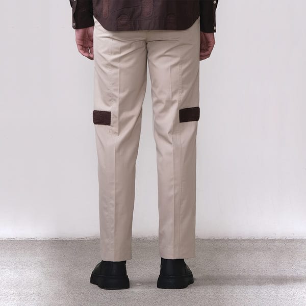 MARGN — Applet Uniform Trousers- Ecru