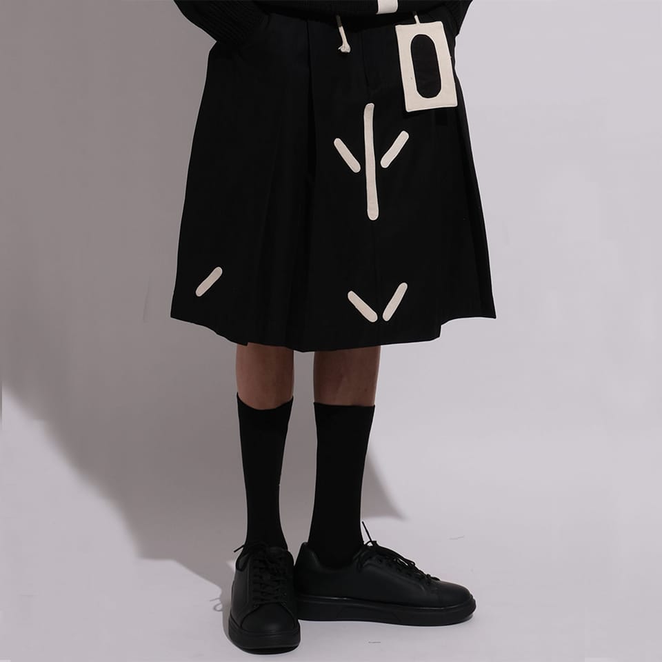 Black Symbolic Skirt - image 1