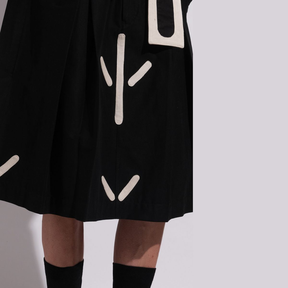 Black Symbolic Skirt - image 3