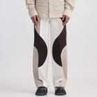 Border Panelled Trousers-BE view 1