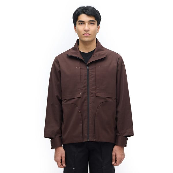 MARGN — SYNOVIAL REGIMENT JACKET- DARK BROWN